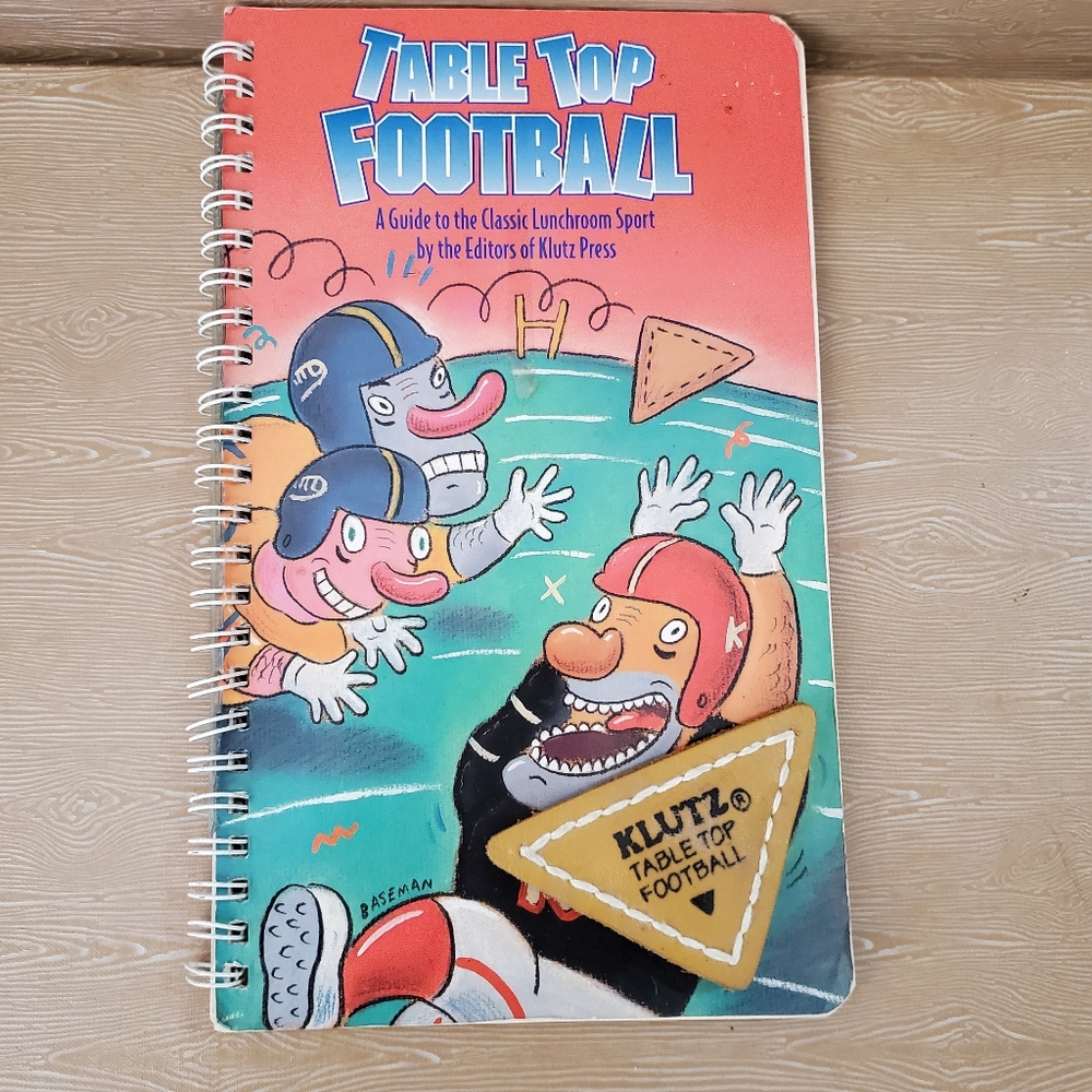 Table Top Football & Book